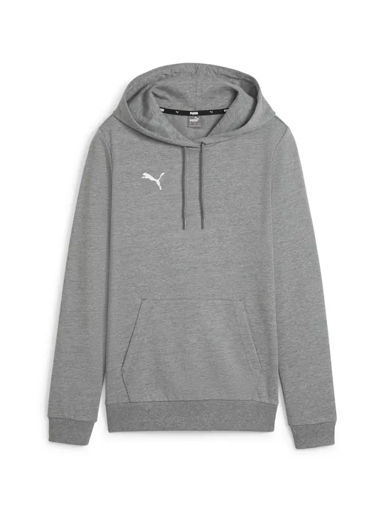 teamGOAL Casuals Hoody Wmn – šedá dámská mikina s kapucí
