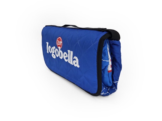 Pikniková deka s potiskem – Jogobella, složená