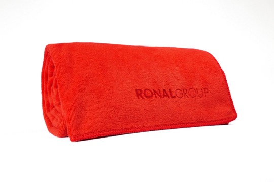 Plyšový ručník s laserovým gravírováním – Ronal Group