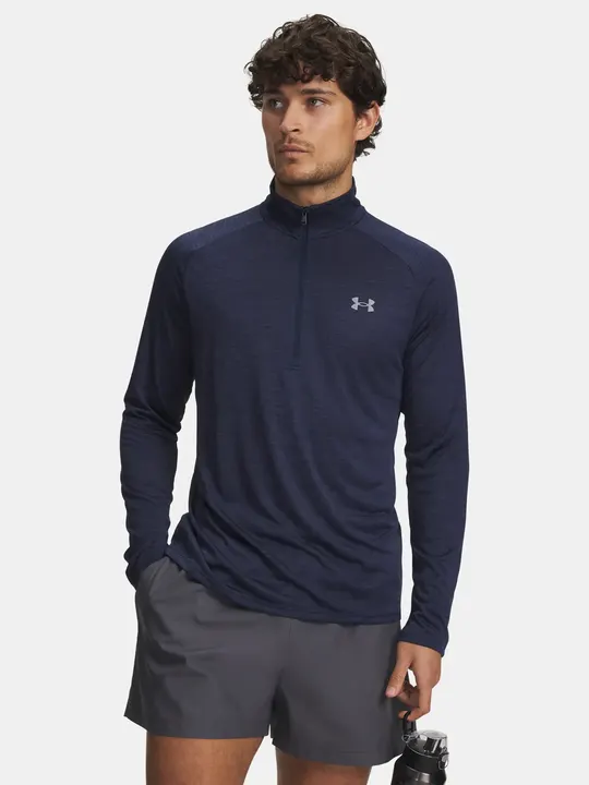 UA Tech 2.0 1/2 Zip – pánské tričko s dlouhým rukávem a zipem