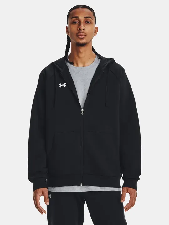 UA Rival Fleece FZ Hoodie – pánská mikina na celý zip